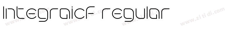 lntegraicf regular字体转换 lntegraicf regular字体转换